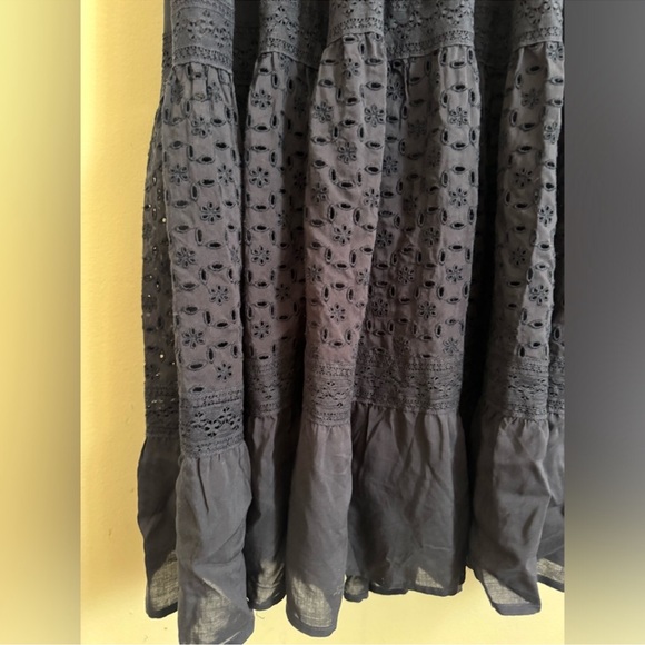 Savannah Navy Blue Maxi Dress - Picture 6 of 8